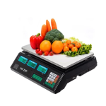 Ashcomonline 40KG Digital Electronic Scale Stainless Steel Digital Kitchen Weighing Scale