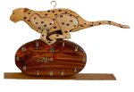 Cheetah Wall Clock