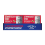 Strawberry Kiwi Flavoured Hard Seltzer Cans 24 X 300ML