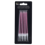 Thingz Pink Chrome Candles 6 Piece
