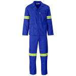 Royal Blue Reflective Two Piece Overall - 42