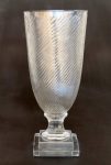 Swirl Cut Candle Holder – 38X16.5CM