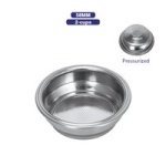 Coffee Accessories Filter Basket Compatible For 58MM 2CUPS Pressure