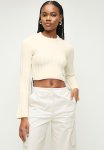 Superbalist Wide Rib Crew Neck - Oatmeal Melange