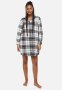 Flannel Nightshirt - Grey/checked