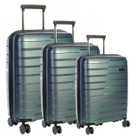 Cellini Microlite 3 Piece Set Electric Blue - Ys Travel Bags