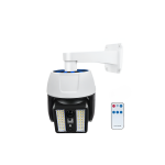 Solar-powered Wall Light With Dummy Camera And Key Holder Functionality FA-5118-2
