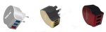 Dual USB Wall Travel Charger Ex D22 Euplugtype – Various Colours