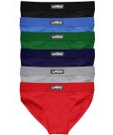 Mens Eagle 5 Pack Cotton Briefs - 6XL Assorted