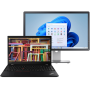 Lenovo Thinkpad Intel I5 Laptop With 16GB RAM + 20 Screen Bundle Refurb