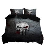 The Punisher Steelseries Printed Double Bed Duvet Cover Set