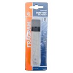 Snap-off Blade Large 10PC With Rubber Case