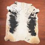 A Grade Nguni Hide 611 Black white M - Medium Black white Panelled