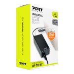 Port Connect 65W Universal Notebook Adapter – 9 Tips, 10-Year Warranty