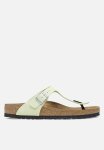 Birkenstock Gizeh Leather Regular - Faded Lime