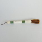 Antique P brush Jade engrave 30CM
