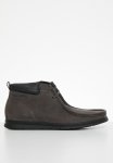 Grasshoppers Ventura Leather Ankle Boot - Charcoal