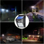 Solac Solar Powered LED Wall Light