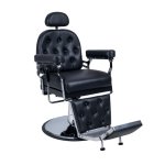 Barber Chair Laser Blk 78X76X95CM