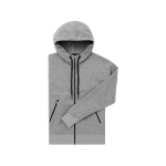 Women's Zipped Hoodie Recycled Fleece Running & Lifestyle Hoodie - Grey Xlarge Female