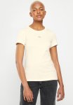 Calvin Klein Micro Monologo Slim Fit Tee - Ivory