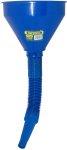 Funnel - Plastic - 145MM + Flex Spout Plastic Funnel