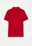Polo Girls Nina Short Sleeve Golfer - Red