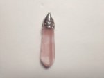 Pink Obsidian Point Pendant F168
