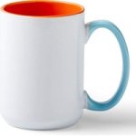 425ML Beveled Ceramic Mug Blank - Sahara Single - For Mug Press