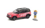 Greenlight – 1:64 The Hobby Shop Series 11 2021 Ford Bonco Sport W Backpacker