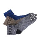 Mens 3 Pack Hiker Boot Socks - Assorted