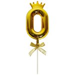 Gold Shiny 0 Zero Topper