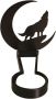 Decor Ornament Shadow Candle Holder Halloween Tealight 15CM Wolf