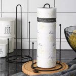 Black Paper Towel Holder
