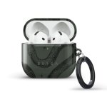 Burga Airpod Hardcase Compatible With Apple Airpods 4 Charging Case Poison Minimalistic Pattern - Protective Hard Plastic Case