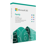 Microsoft 365 Family Subscription – 1 Year, 6 Users, ESD