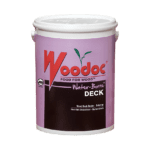 Woodoc Water Based Light Gloss Deck Sealer - 5L - Clear - Clear