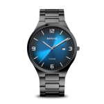Titanium Brushed Black Men's Watch 15240-727