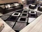 Smte Modern 3D Geometric Design 3DX Rug Rug BA8 120CM By 160CM With Keychain