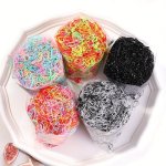 1000PCS Disposable Colorful Hair Ties MINI Elastic Hair Bands Decorative Hair Accessories Set Holiday Gift For Girls