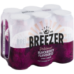 Blackberry Flavour Spirit Cooler Cans 6 X 440ML