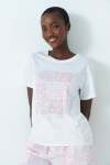 Statement T-Shirt - L White