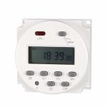 Uxcell Dc 24V Digital Lcd Power Programmable Timer Time Switch Relay 16A