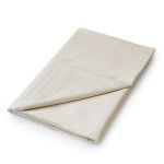 Cotton 200 Thread Count Flat SHEET - Stone - 3 4 180 X 270CM