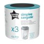 Tommee Tippee 3-PACK Simplee Sangenic Refills