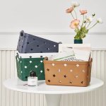 Large - 35 X 25 X 23 Cm Navy Blue