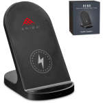 Swiss Reno Wireless Charging Phone Stand - Black