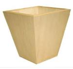 Perfect Wooden Waste Paper Bin Tapered Maple- WAL956MA