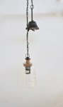 Small Glass Hanging Electric Shade 24X15CM