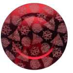 Charger Plate 33CM - Red